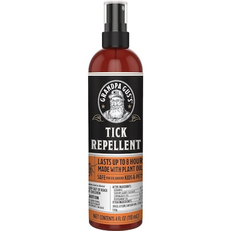 Grandpa Gus 's 4 Oz. All Natural Tick Repellent Pump Spray GTK-4-12